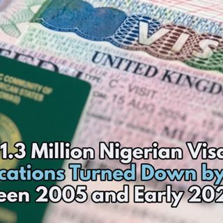 Over 1.3 Million Nigerian Visa Applications Turned Down by the UK Between 2005 and Early 2026