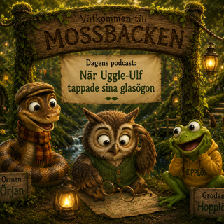 Godnattsaga för barn: När Uggle-Ulf tappade sina glasögon - Berättelser från Mossbacken