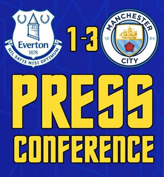 "NO ONE KNOWS WHY THEIR GIVING THESE PENS!" | Everton 1-3 Manchester City | Sean Dyche's Reaction