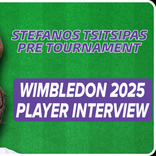 Stefanos Tsitsipas On His Racket Change & What He Is Working On With Ivanisevic | Wimbledon 2025 Media Day