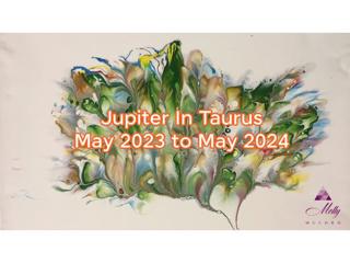 Transiting Jupiter in Taurus from May 16 2023 to May 26 2024