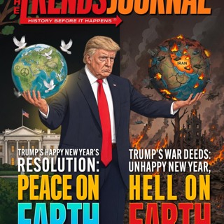 Trump's New Year's Resolution: Peace on Earth, Trump's War Deeds: Hell on Earth