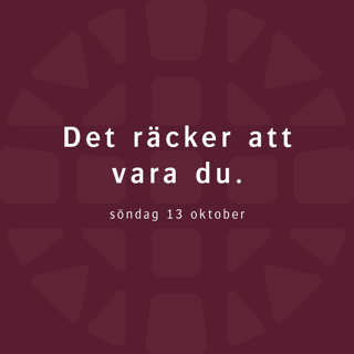 Det räcker att vara du – Britta Hermansson