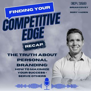 RECAP - The Truth About Personal Branding: How To Maximize Your Success & Serve Others w/ Brian Covey