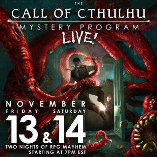 Mystery Program Goes LIVE in The Cracked & Crook'd Manse!