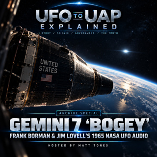 NASA UFO Recording: GEMINI 7 BOGEY UAP