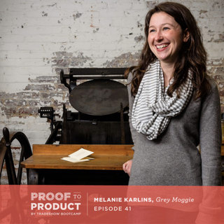 041 | Melanie Karlins, Grey Moggie on retail craft markets, overcoming creative blocks and redefining success for different seasons in life