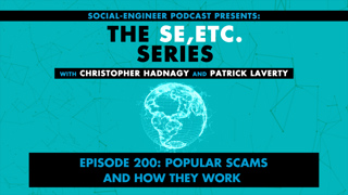 Ep. 200 - The SE ETC Series - Popular Scams And How They Work with Patrick and Chris