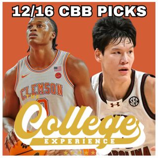 College Basketball Picks For December 16th | The College Experience: Basketball (Ep. 1039)