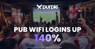 England’s semi-final sent pub footfall up 316% at its peak, guest WiFi data reveals