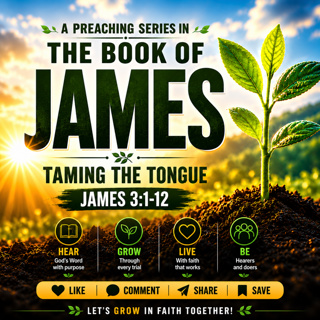 Taming the Tongue | James 3:1–12 | Christian Bible Study