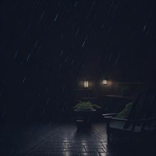 Sleep Better with Soothing Porch Rain Sounds and Woodland Ambience