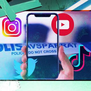 Polisen i sociala medier och deras hemliga konton