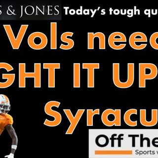 Tennessee football: Is it a concern if Vols don't blow out Syracuse?