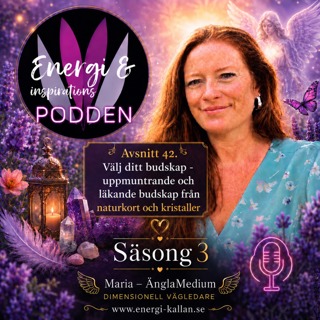 42. Välj ditt budskap - uppmuntrande och läkande energier från naturkort och kristaller