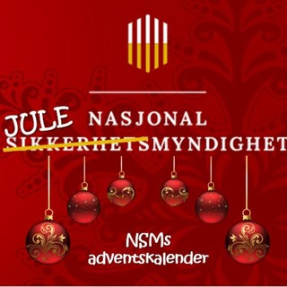 NSMs julekalender 3 desember 2020