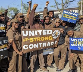 News Brief: As UPS Strike "Looms," Media Frames Working-Class Revolt as "Threat" to "The Economy"