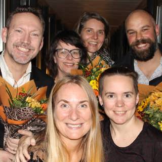 Daniel Suhonen, Erik Helmerson, Anna Charlotta Gunnarson och Agneta Karlsson!