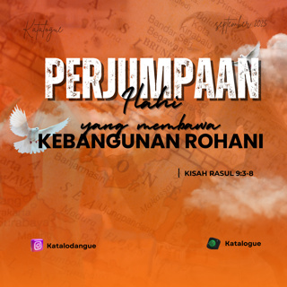 Perjumpaan Ilahi Yang Membawa Kebangunan Rohani