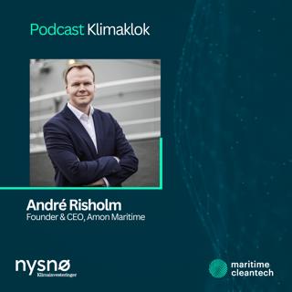 CEO i Amon Maritime, André Risholm, om hvordan få ammoniakkteknologi på sjøen som et ungt rederi