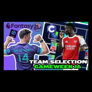 FPL TEAM SELECTION GW16 🔥💪| BACK MYSELF OR FREE HIT GW16?🤔🐐| Fantasy Premier League Tips 2025/26