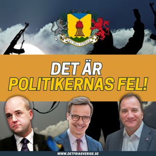 Det ökade muslimska terrorhotet är politikernas fel