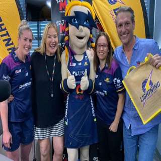 Caroline was blown away by this Sunshine Coast Lightning surprise!