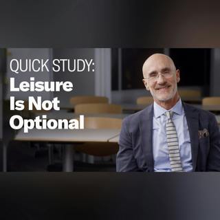 Leisure's Not a Luxury. It's a Requirement for Top Leaders