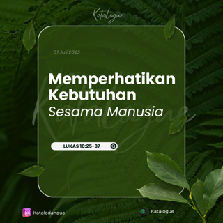 Memperhatikan Kebutuhan Sesama Manusia