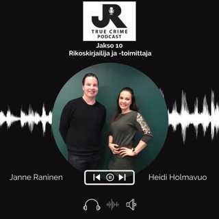 Rikoskirjailija ja -toimittaja Heidi Holmavuo