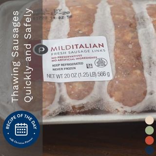 Thawing Sausages Quickly and Safely