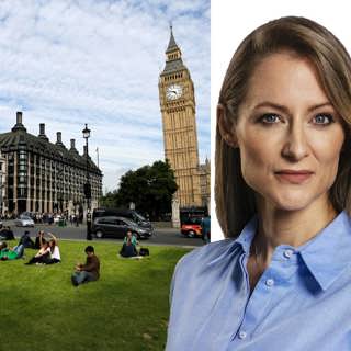 Svettigt i Storbritannien: Hanna Malmodin, London