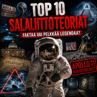 TOP 10 hurjimmat salaliittoteoriat – Faktaa vai pelkkää legendaa? | Area 51, Atlantis, Illuminati, Bermudan kolmio ja paljon muuta