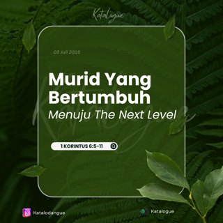 Murid Yang Bertumbuh Menuju The Next Level