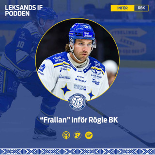 Inför Rögle hemma med "Frallan"