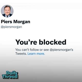 Piers Morgan Blocked Nachi On X