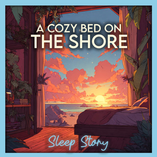 Peaceful Sleep Story for Adults | A Cozy Seaside Bedtime Tale with Soft Waves, ASMR Storytelling, and Gentle Narration