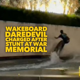 #247: Wakeboard Daredevil Charged After Stunt At War Memorial