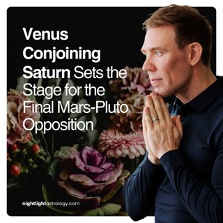 Venus Conjoining Saturn Sets the Stage for the Final Mars-Pluto Opposition