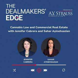 Cannabis Law and Commercial Real Estate with Jennifer Cabrera and Sahar Ayinehsazian