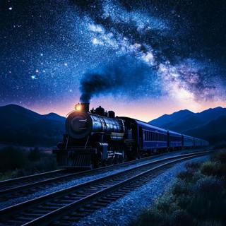 Long Train Sounds for Sleep Night Train 8 Hour Sound