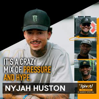 Nyjah Huston takes silver in Monster Energy Men’s Skateboard Street at X Games 2025, reflects on growth, handling pressure, and looks ahead to the LA Olympics and the future of skateboarding.