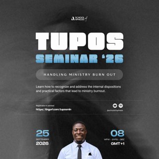 TUPOS: Handling Ministry Burnout