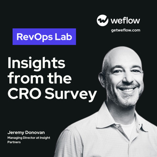 #107 How CROs Think (+ What It Means for RevOps) - with Jeremey Donovan, Managing Director at Insight Partners