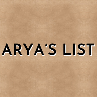 Arya Stark’s List