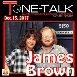 Ep. 17 - James Brown of Amptweaker, Peavey Van Halen 5150, Satriani JS, Holiday Pedal Giveaway!