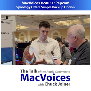 MacVoices #24031: Pepcom - Synology Offers Simple Backup Option