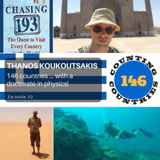 Thanos Koukoutsakis - 146 countries ... with a doctorate in physics!