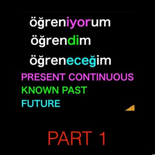 The top 50 Turkish Verbs in different tenses - Part 1