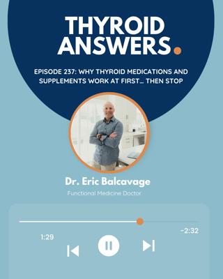 Episode 237: Why Thyroid Medications and Supplements Work at First… Then Stop